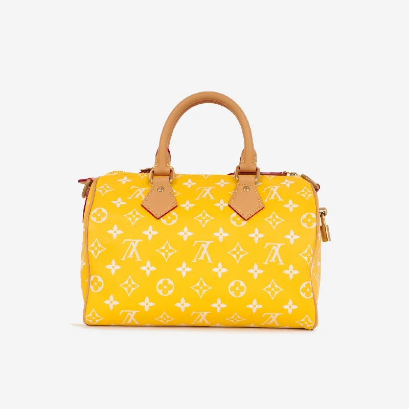 Ladies Handbag Casual Style -Louis Vuitton Louis Vuitton - Speedy P9 Bandoulière 25 - Yellow Monogram Taurillon GHW - Brand New