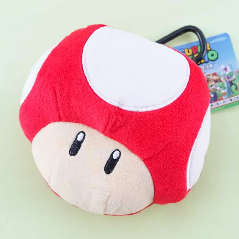 Ladies' wallet luxury gift -Super Mario Plushie Coin Purse - Super Mushroom