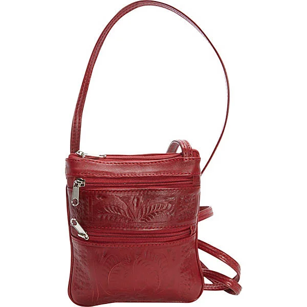 Ladies' wallet display -Crossbody Purse 8487-L