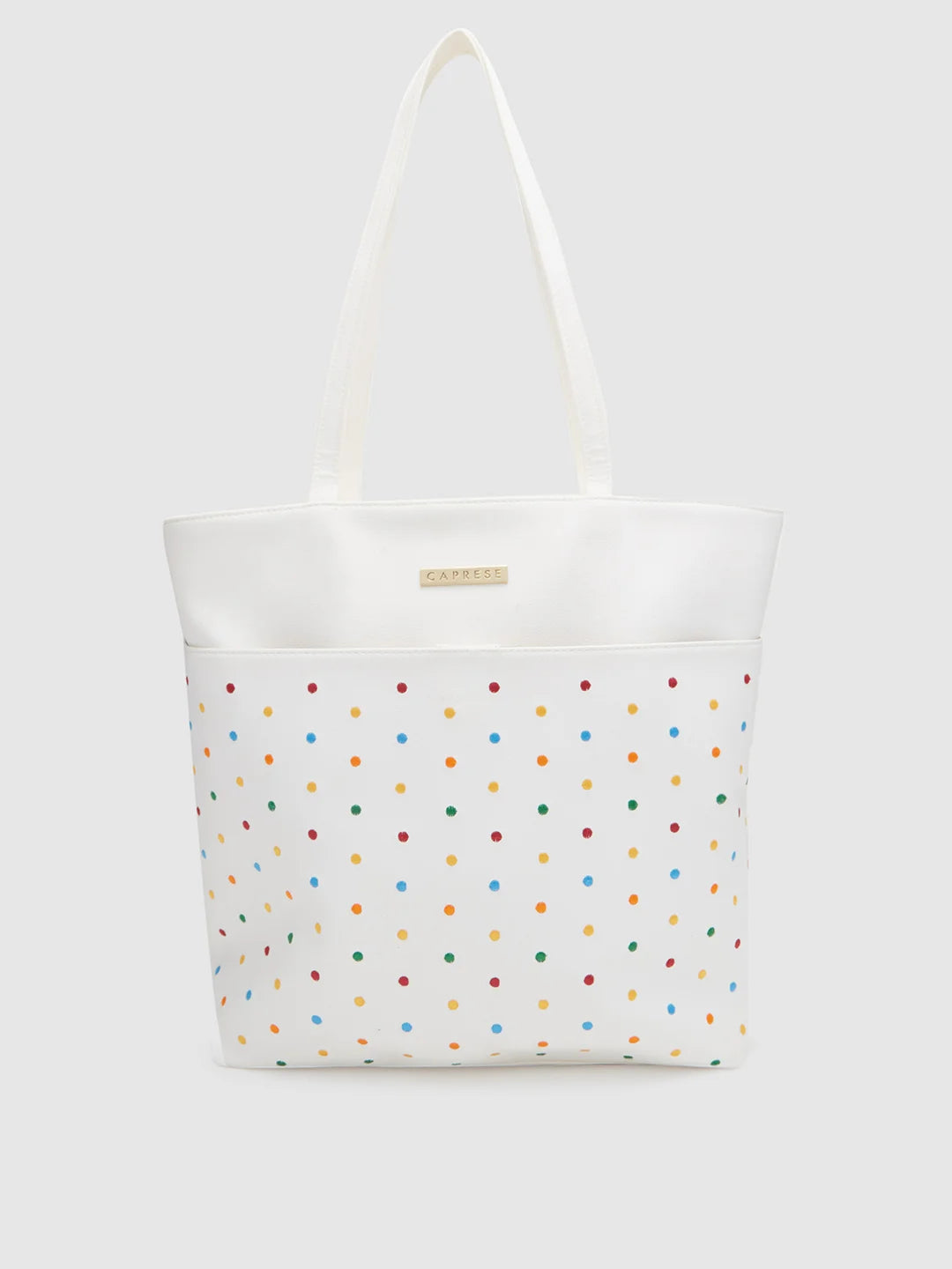 Ladies Tote Bag Urban Canvas -Caprese Popsicle Tote Large Cream