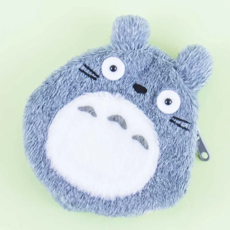 Ladies' wallet durability -My Neighbor Totoro Lovely Fluffy Coin Purse