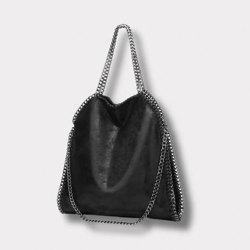 Ladies' dumpling bag local retailer -Nila Hobo Tote Black