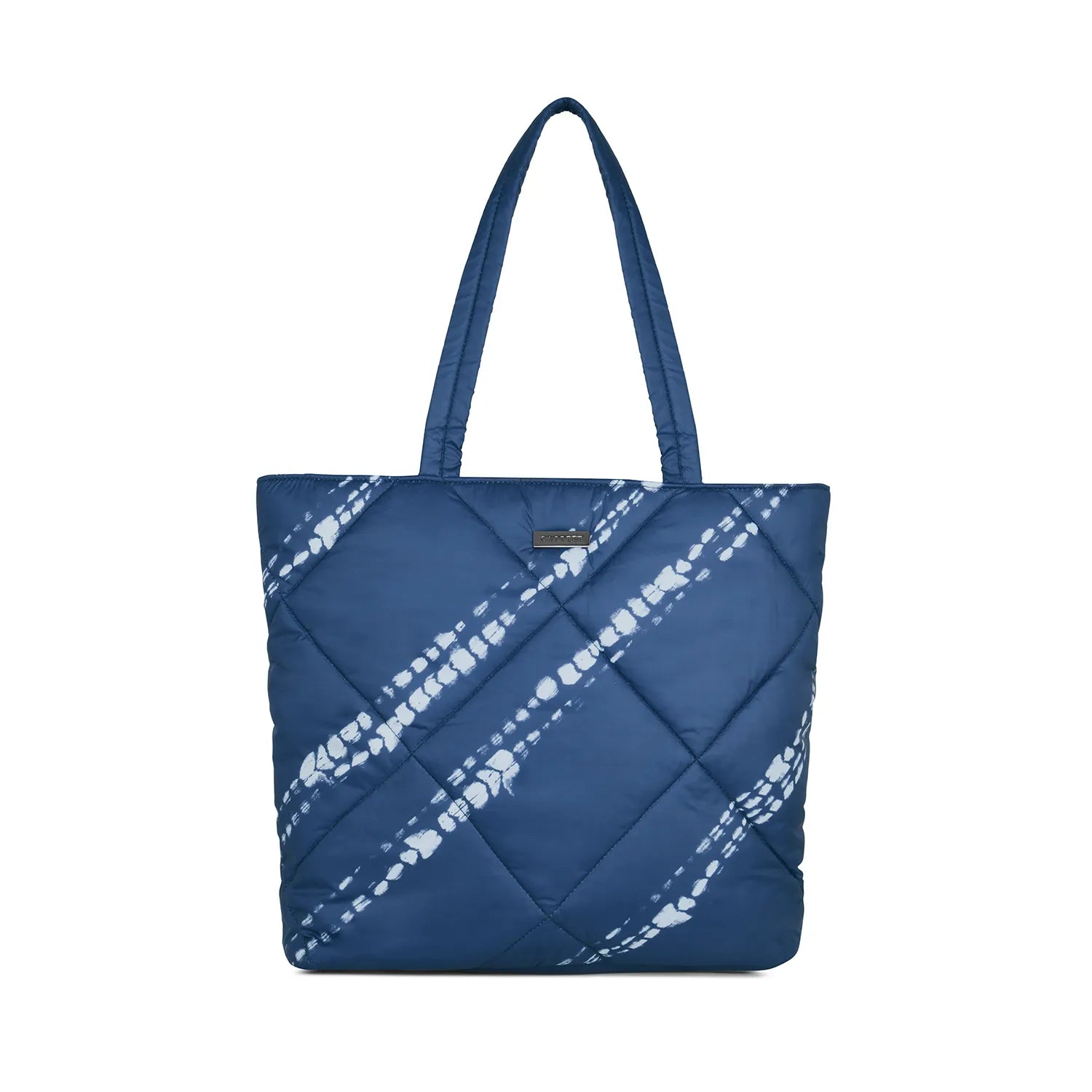 Ladies Tote Bag Luxury Canvas -Caprese Olive Tote Large (E) Blue