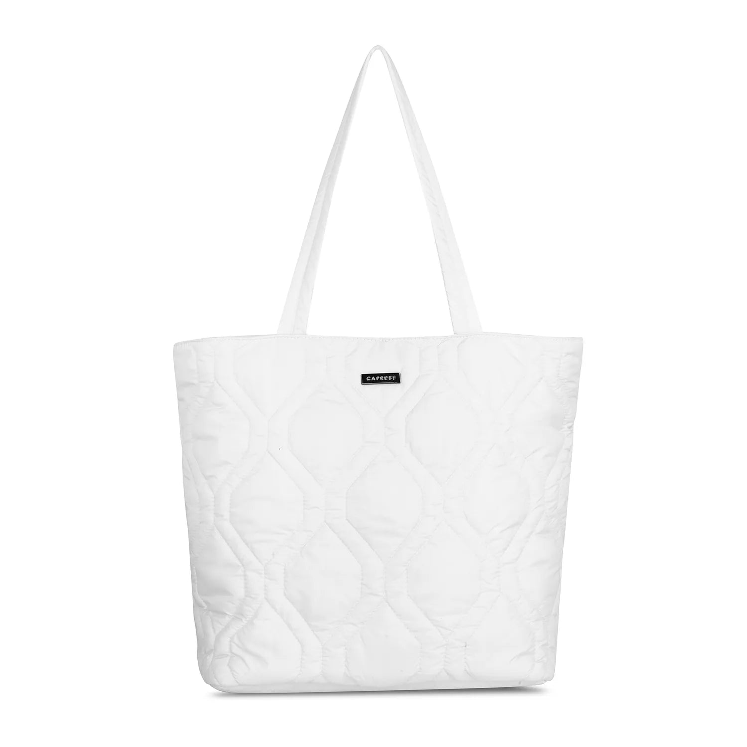 Ladies Tote Bag Travel Leather -Caprese Mars Tote Large (E) Cream