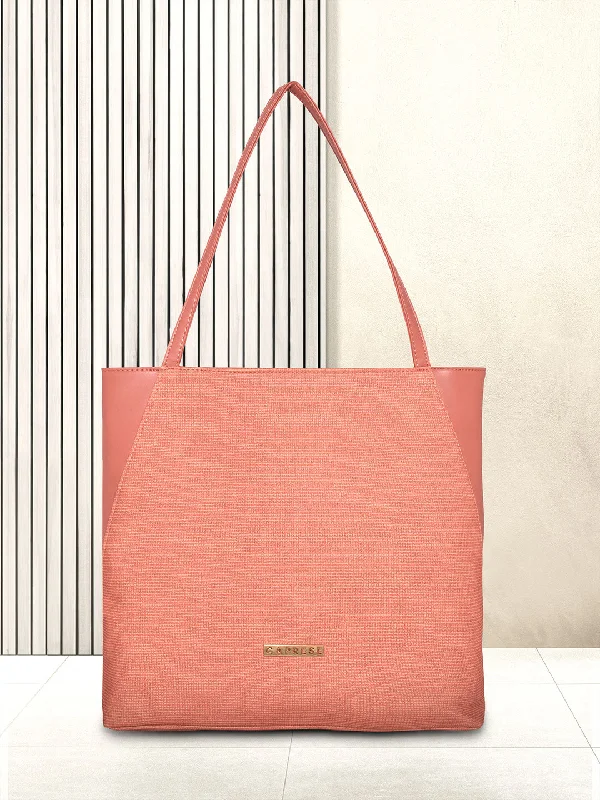 Ladies Tote Bag Vibrant Canvas -Caprese Thyme Tote Large