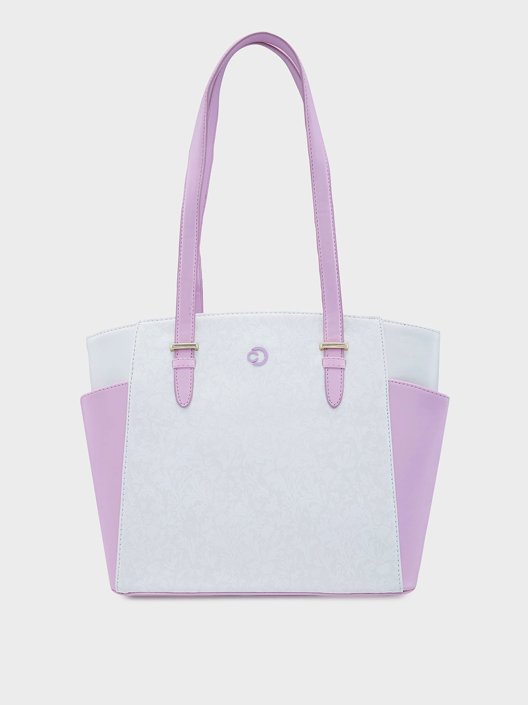 Ladies Tote Bag Casual Canvas -Caprese Aurora Tote Medium Purple