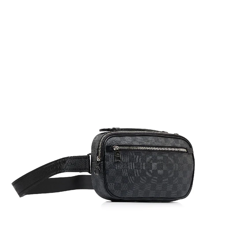 Louis Vuitton Ambler Black Damier Graphite Canvas