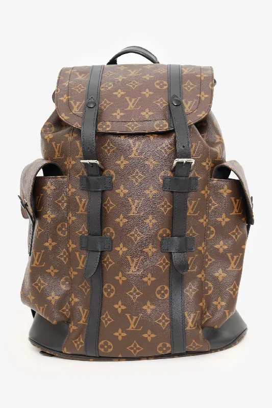 Ladies Handbag Party Essential -Louis Vuitton 2015 Monogram Christopher PM Backpack