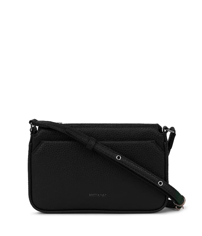 Ladies' crossbody bag practical -IVY Slim Vegan Crossbody Bag - Purity