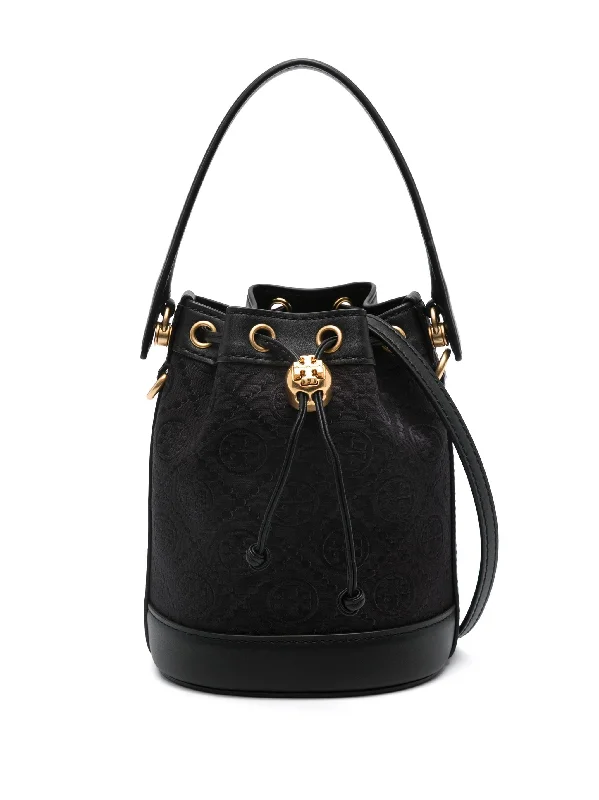 Ladies Bucket Bag Simple Leather -TORY BURCH - Women Bucket Bag