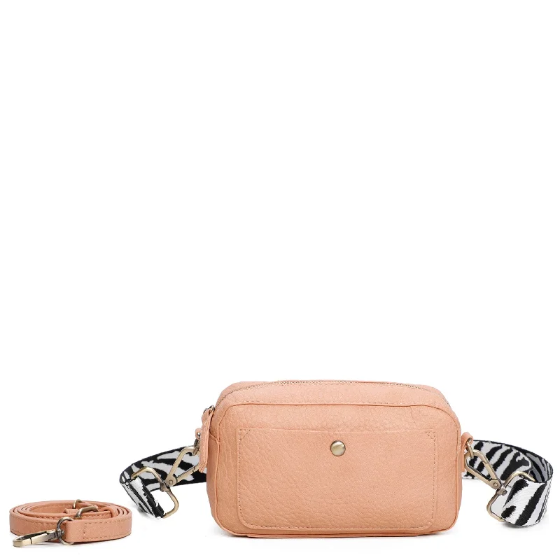 Ladies' crossbody bag sleeve -The Sustainable Betty Crossbody - Blush