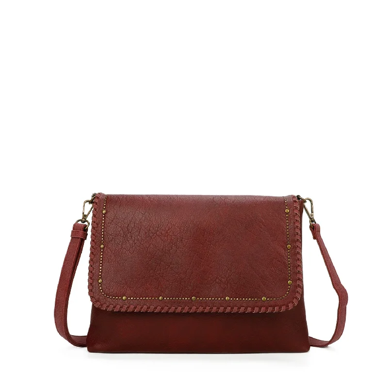 Ladies' crossbody bag rural -Savannah Crossbody - Burgundy