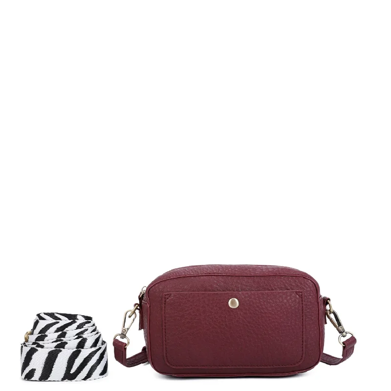 Ladies' crossbody bag multi-use -The Sustainable Betty Crossbody - Eggplant