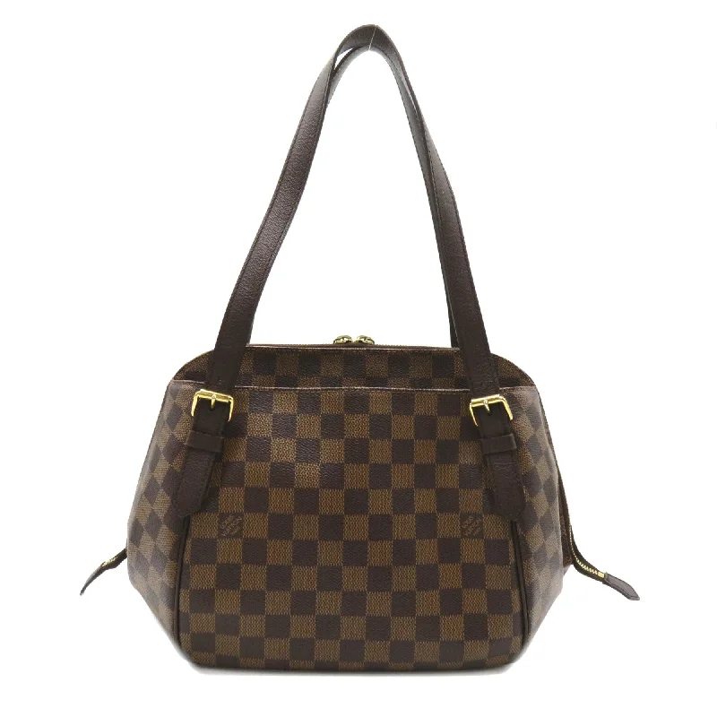 LOUIS VUITTON Belem Brown Ebene Damier PVC coated canvas N51174