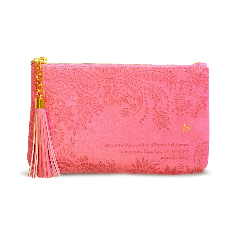 Ladies' wallet market -Follow Your Bliss Essentials Purse - Rose Quartz Pink