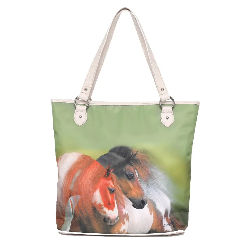 Ladies Handbag College Essential -MW1020G-8113 Montana West Horse Concealed Carry Tote Bag