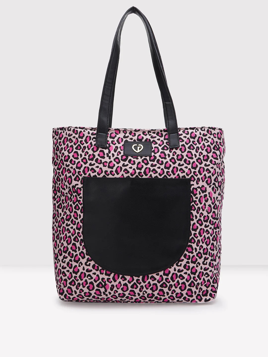 Ladies Tote Bag Compact Chic -Caprese Karel Tote Large Fuchsia