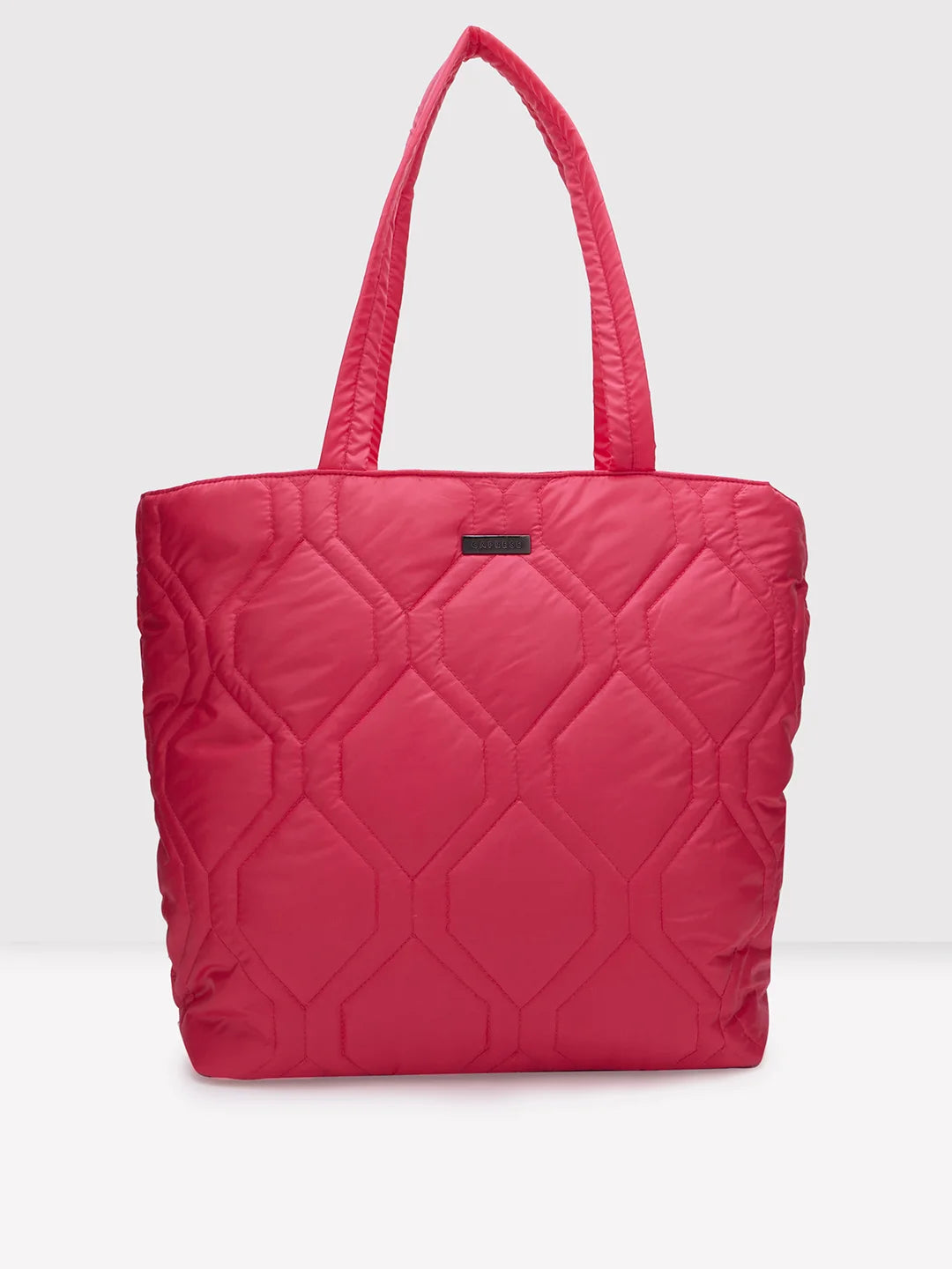 Ladies Tote Bag Urban Leather -Caprese Mars Tote Large (E) Fuchsia