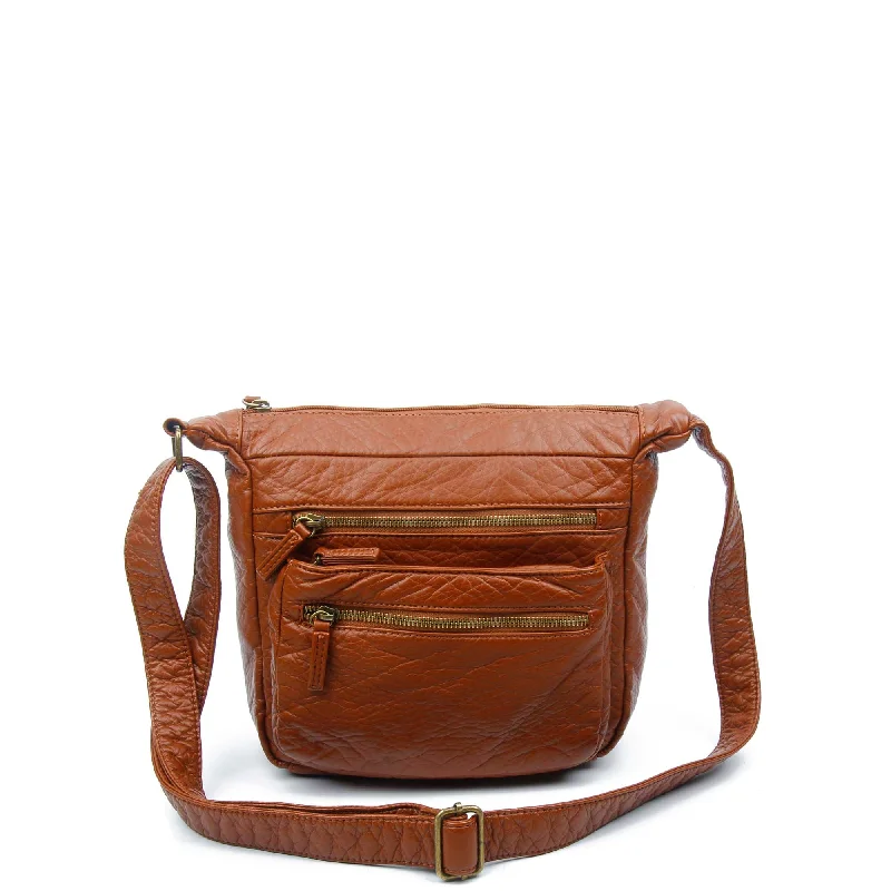 Ladies' crossbody bag photos -The Elsa Crossbody - Brown