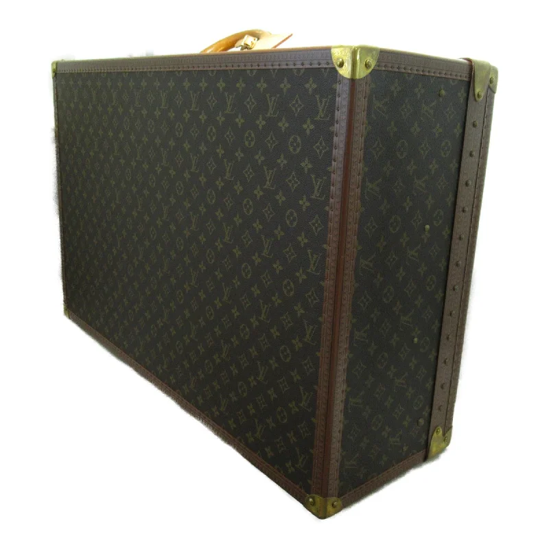 LOUIS VUITTON alzer 80 trunk Brown Monogram PVC coated canvas M21222