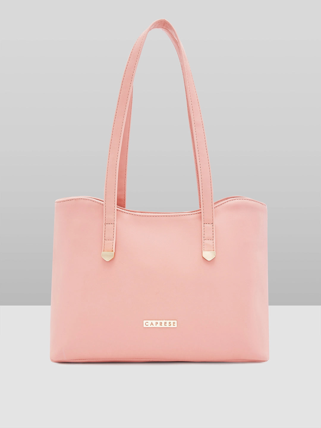 Ladies Tote Bag Modern Chic -Caprese Romea Tote Medium Blush