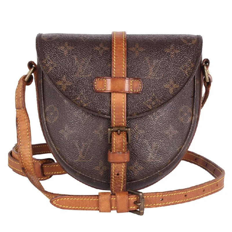 Chantilly Pm Brown Monogram Canvas Leather (Authentic Pre-owned)