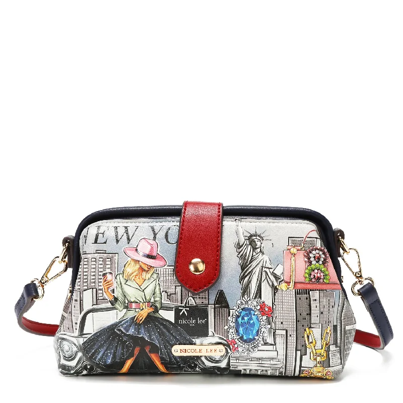 Ladies' crossbody bag artistic -AMAYA MINI CROSSBODY