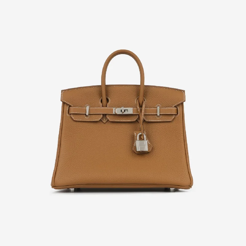 Ladies Handbag Vibrant Style -Hermès Hermès - Birkin 25 - Gold Togo PHW - Brand New - 2024