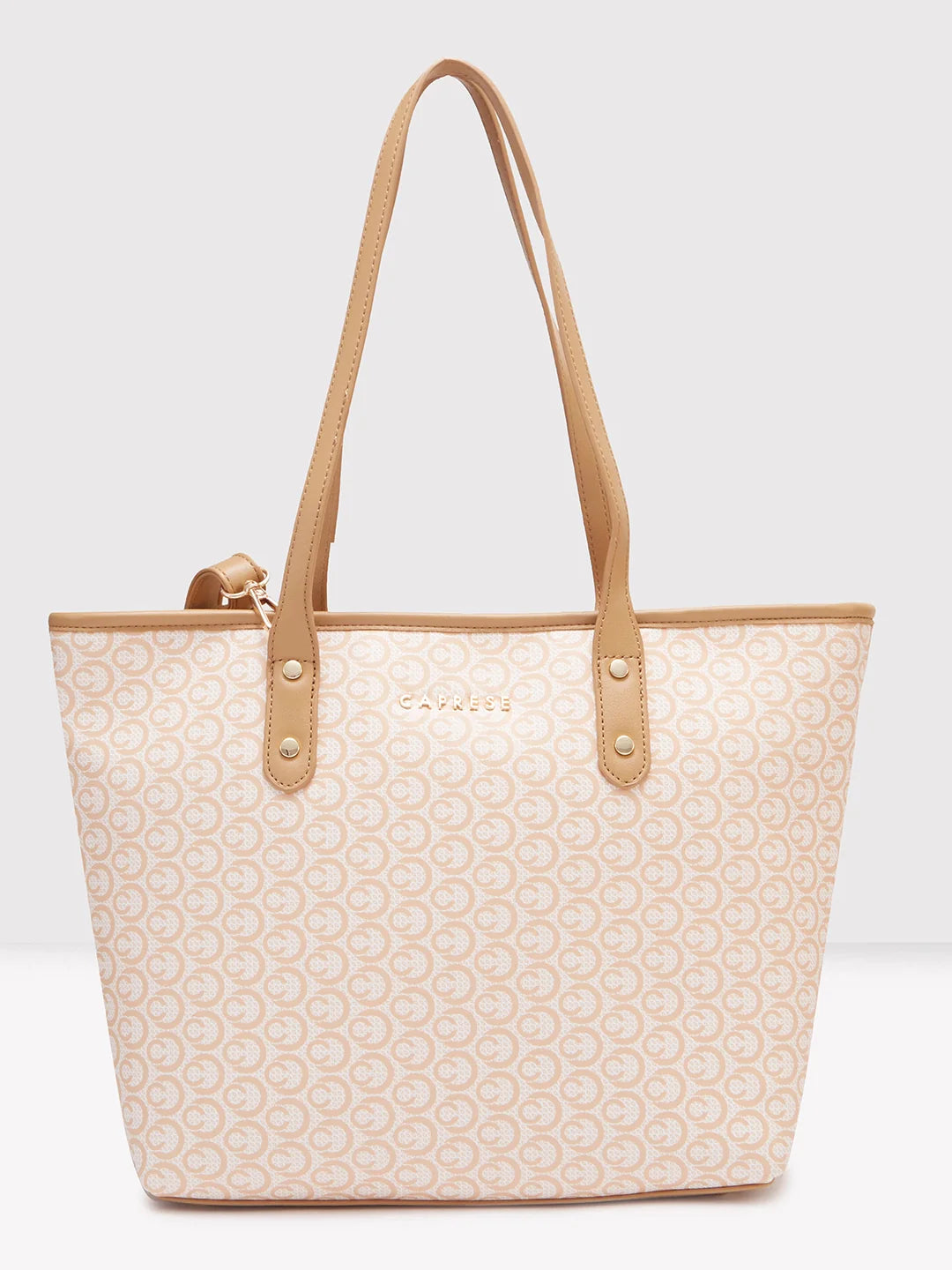 Ladies Tote Bag Everyday Elegance -Caprese Callie Tote Large Beige