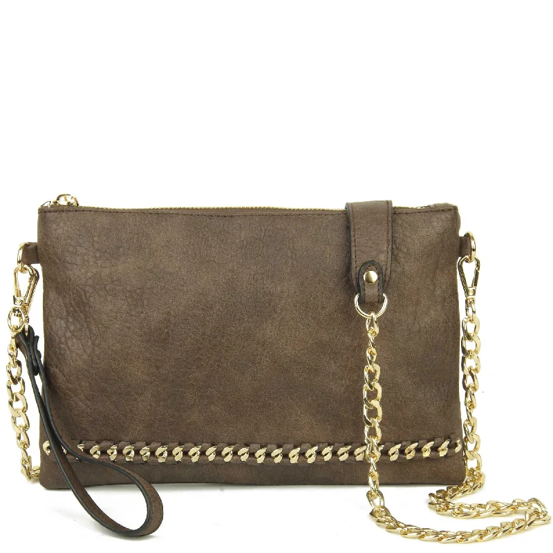 Ladies' crossbody bag Instagram -The Danica Crossbody - Dark Brown