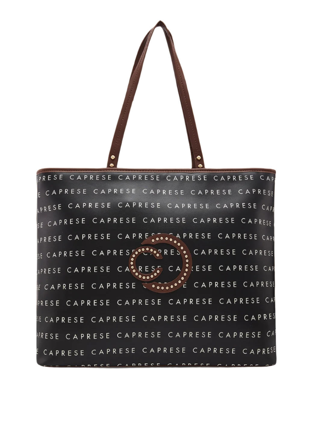 Ladies Tote Bag Everyday Style -Caprese Topaz Tote Large Black