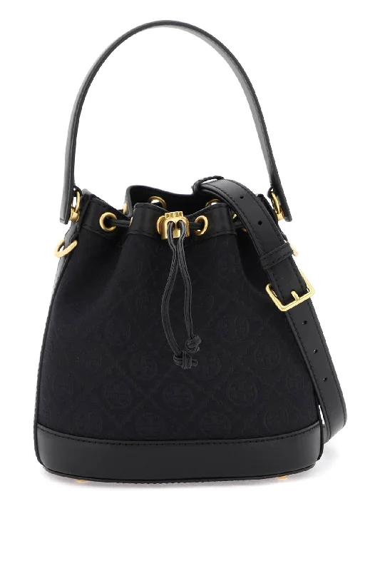 Ladies Bucket Bag Daily Canvas -Tory burch 't monogram' bucket bag