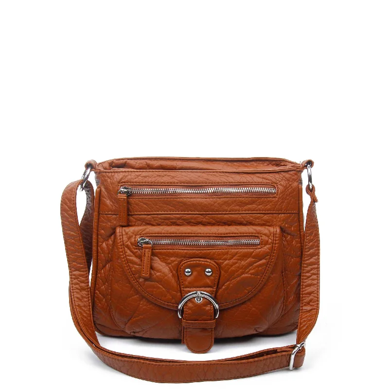 Ladies' crossbody bag repair -The Lorie Crossbody - Brown