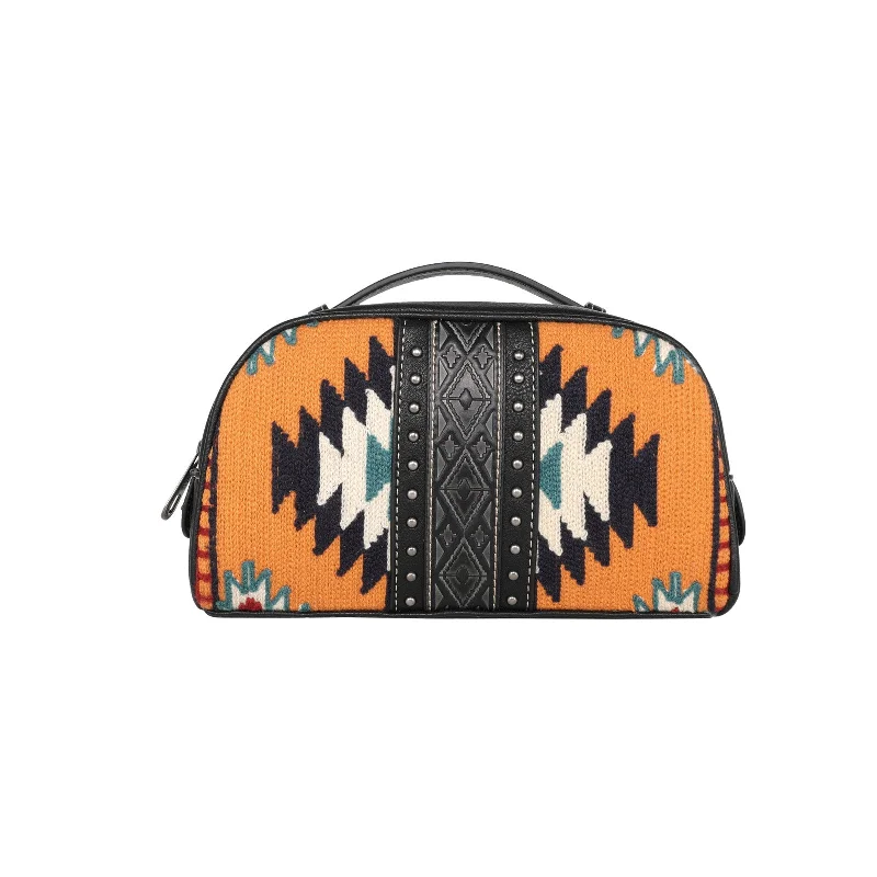 Ladies Handbag Zipper Closure -MW1172-190 Montana West Aztec Tapestry Travel Pouch