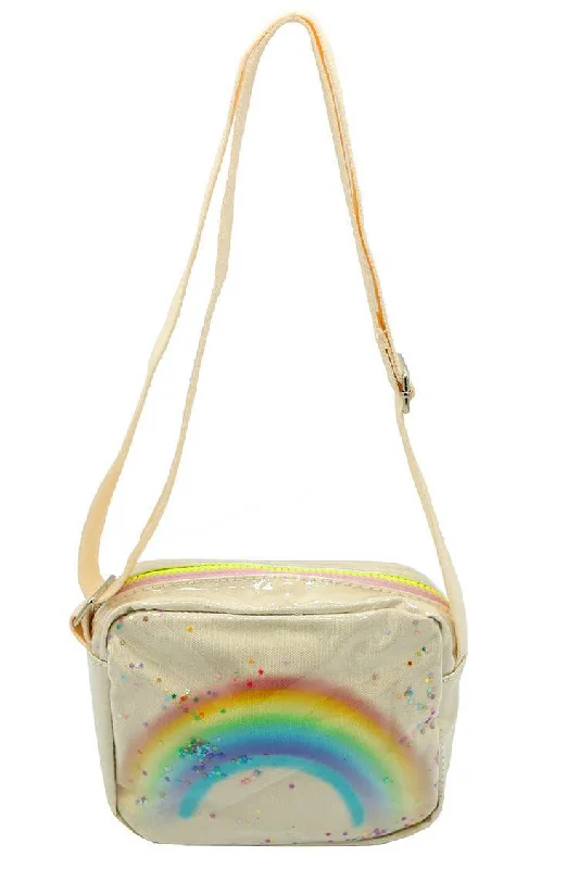 Ladies' wallet wear -White Rainbow Purse