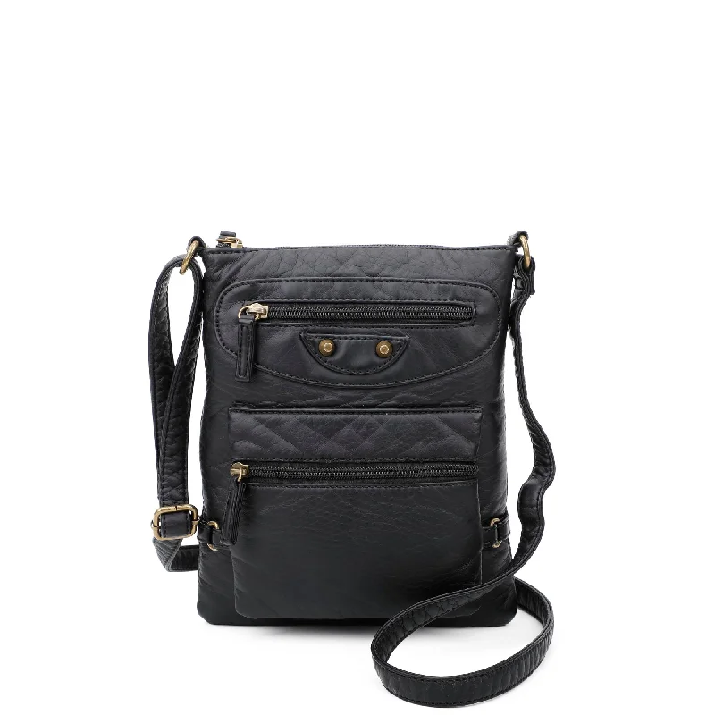 Ladies' crossbody bag winter -Jassy Crossbody - Black