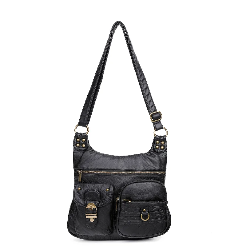 Ladies' crossbody bag seasonal -The Aria Crossbody - Black