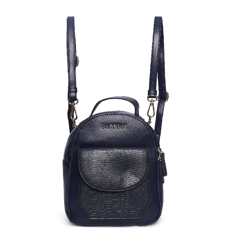 Caprese Alyona Backpack Small Navy