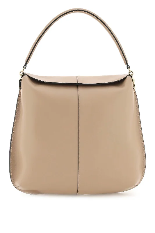 Ladies' dumpling bag vegan synthetic -Tod's 't case' hobo bag