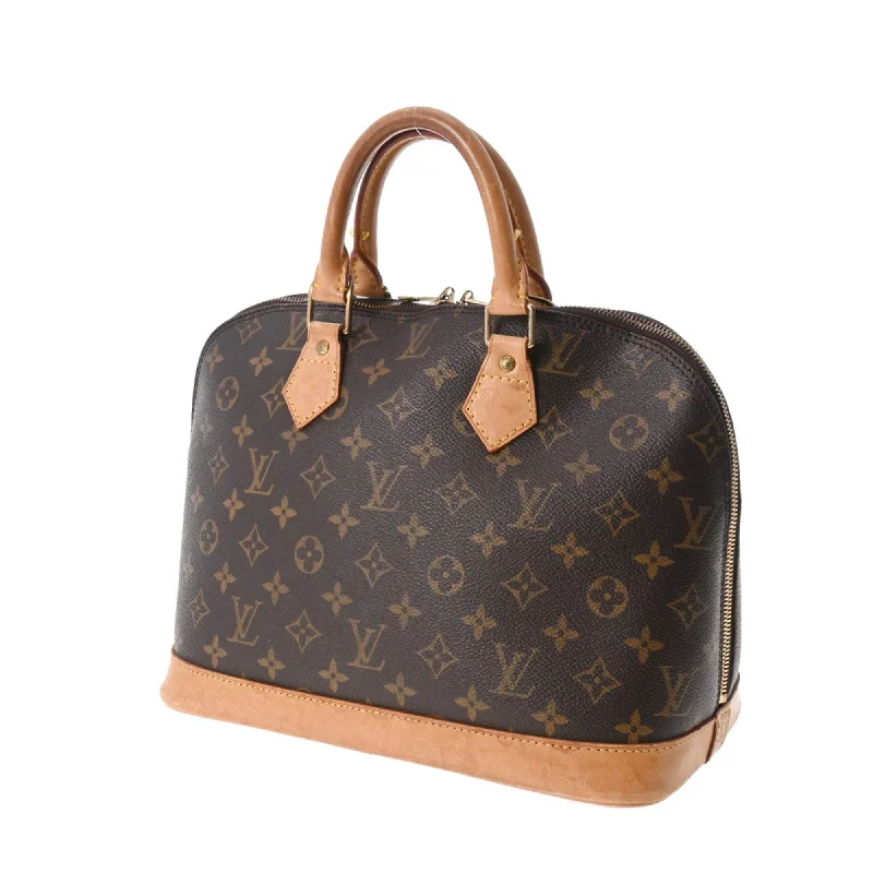 Louis Vuitton Brown Canvas Alma handbag bag