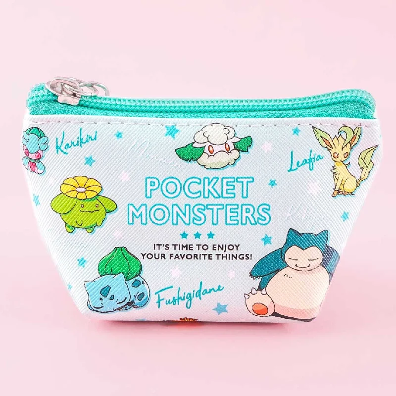 Ladies' wallet style -Pokémon Green Monsters Coin Purse