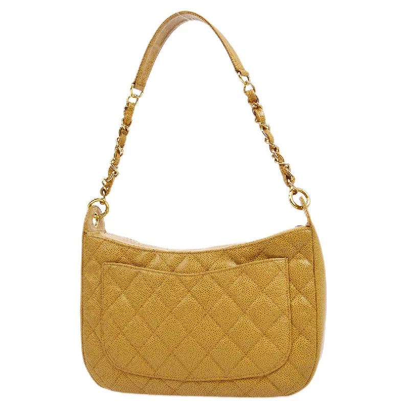 Ladies' dumpling bag strong stitching -Chanel 2001-2003 Hobo Bag