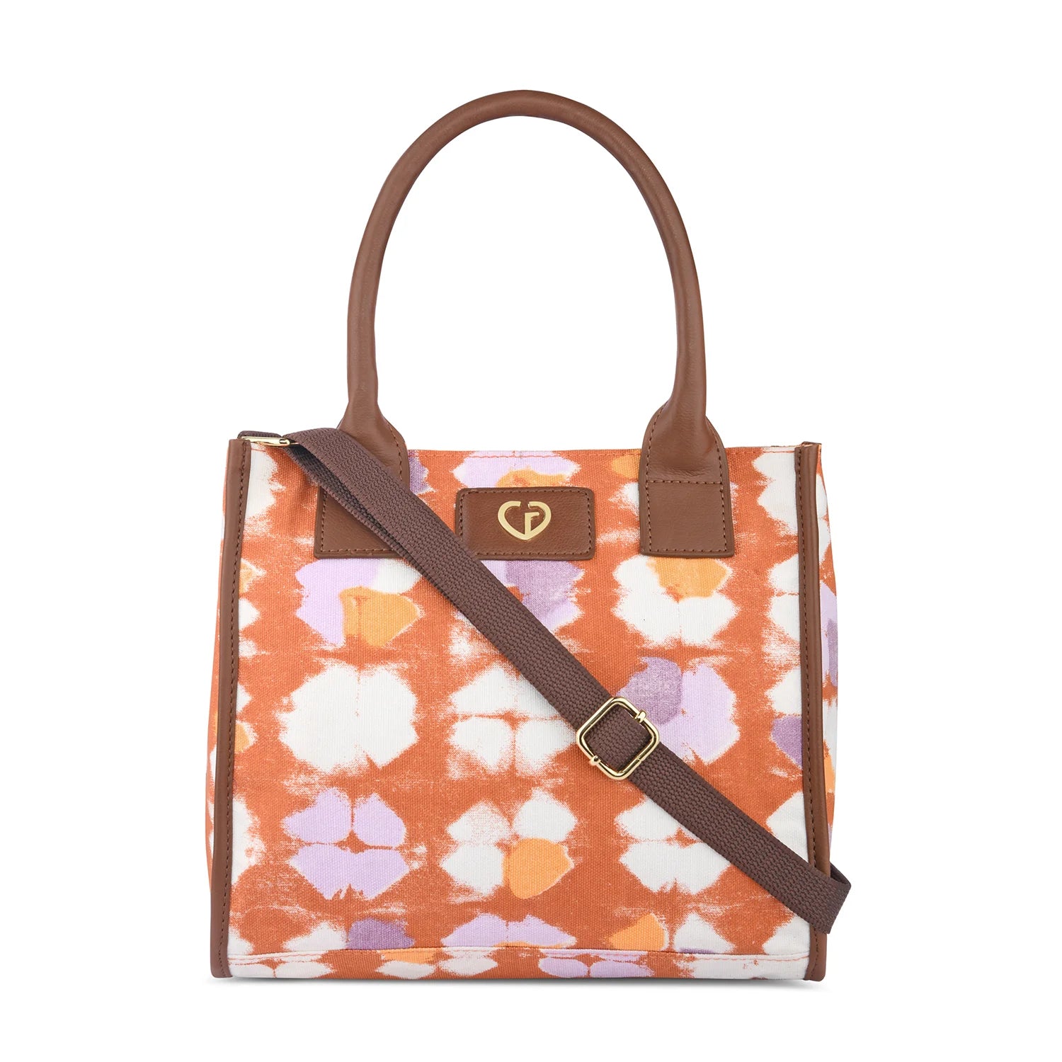 Ladies Tote Bag Budget Friendly -Caprese Enora Tote Small Rust