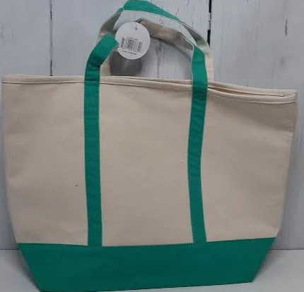 Cotton Canvas Bag-Mint-M733vl