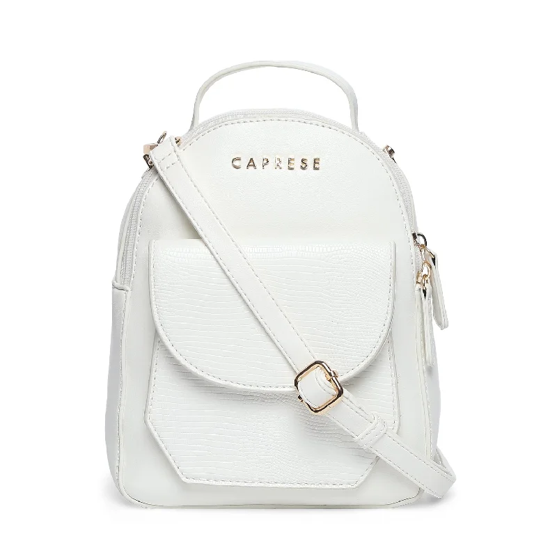 Caprese Alyona Backpack Small White