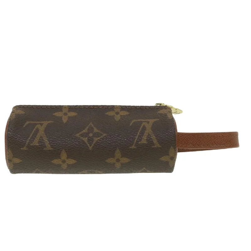 Louis Vuitton Brown Canvas  clutch bag