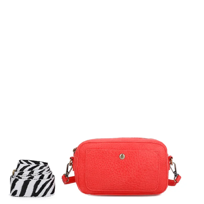 Ladies' crossbody bag practical -The Sustainable Betty Crossbody - Hibiscus