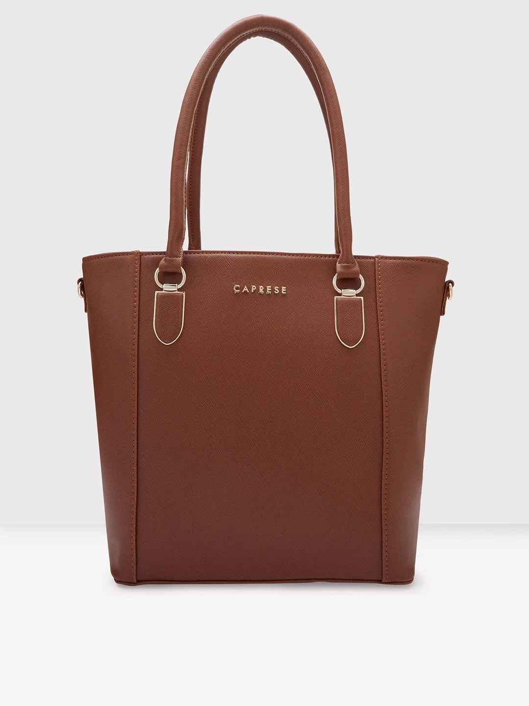 Ladies Tote Bag Simple Elegance -Caprese Demi Tote Medium Tan