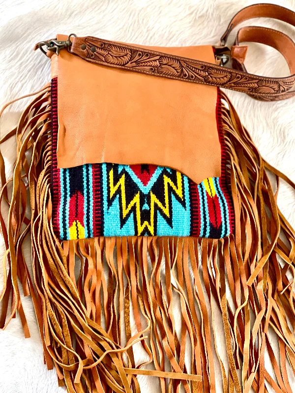 Ladies' wallet craftsmanship -Western Dream Fringe Purse - Concealed Carry