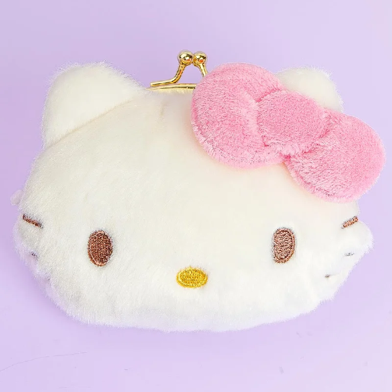 Ladies' wallet campaign -Hello Kitty Plushie Clasp Purse